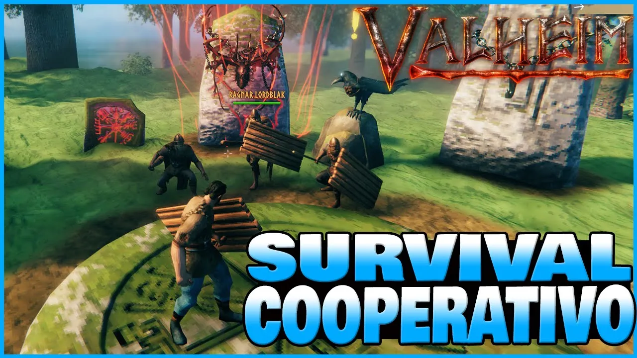 VALHEIM - SURVIVAL VIKING COOPERATIVO MUITO TOP ( Ft. @AventurasdeKai @FugaGames @BLAKEGamesOficial