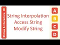 Lesson 3 3 - Strings and Characters Swift Coding Tutorial ABCD