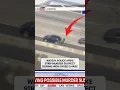 Download Lagu Police use a spike strip during a police chase of a possible murder suspect