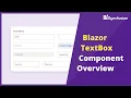 Blazor TextBox Features Explored A Complete Overview