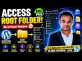 File Manager Advanced Plugin Tutorial 2026 Access WordPress Root Folder Without cPanel