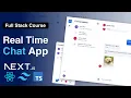 Build a Real-Time Chat App with NextJS React ShadcnUI and Tailwind