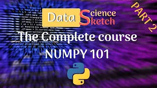 Numpy 101 - part 2