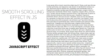 Smooth Scrolling in JS JavaScript Tutorials Codes Tutorials