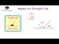 Angles in a Straight Line - Corbettmaths