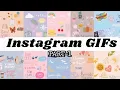 Aesthetic Instagram GIFs To Use In Your Stories PART 1