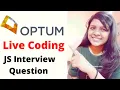 Q3 OPTUM INTERVIEW QUESTION LIVE CODING ROUND JavaScript Interview How To Reverse An Integer