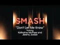 Download Lagu Don't Let Me Know - SMASH Cast