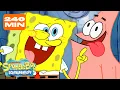 Download Lagu SpongeBob \u0026 Patrick sind 4 STUNDEN LANG ein Comedy-Duo 🧽⭐ | SpongeBob Schwammkopf