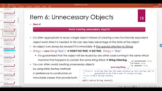 Effective Java in depth -