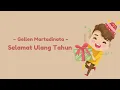 Lagu Gellen Martadinata   Selamat Ulang Tahun Lirik Video