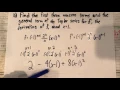 AP Calculus BC 2014 FRQ