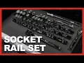 ARES Tool 70087 3pc Aluminum Socket Rail Set - Hold up to 48 sockets