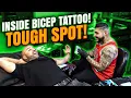 420 SHOP VLOG Inside Bicep Tattoo