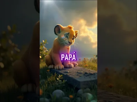 SIMBA ECHA DE MENOS A SU PAPÁ😭🦁 #trending #disney #lionking #mufasa #simba #mufasamovie #familia