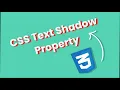 CSS Text-Shadow Property Tech2 etc