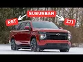 Chevy Suburban RST vs Z71 - Trim Comparison