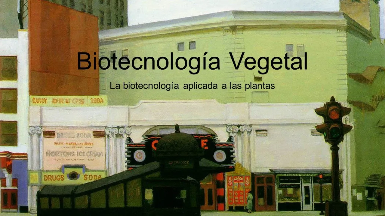 20. Biotecnología Vegetal