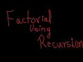 Java Program to find factorial using recursion in Java Code Unique