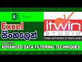 EXCEL ADVANCED FILTER SINHALA itwin Studio