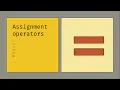 015 Assignment Operators