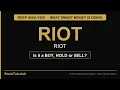RIOT RIOT HOLD Full Deep Dive StockTok