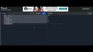 Python Strings Indexing and Slicing