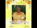 Celebrating the Life of Ms Hyacinth Stanley