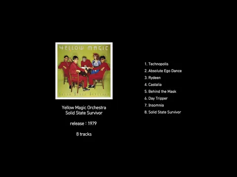 Download MP3 Yellow Magic Orchestra (YMO) - Solid State Survivor (1979, full album)