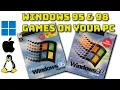 Play Windows 95 98 games on your modern computer - VirtualBox PC emulation