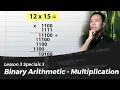 How to Multiply Binary Numbers Binary Arithmetic Tagalog