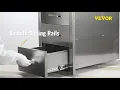 VEVOR Stainless Steel Outdoor Kitchen Drawers Drawers Outdoor