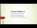 House Robber II Leetcode 213 leetcode solution