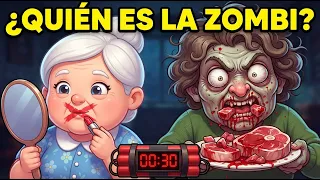 🔴 ¡Encuentra a la abuela zombi en 30 segundos! 🕵️‍♂️🔥