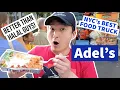 BEST FOOD TRUCK in NYC Adel s Halal AMAZING Street Food