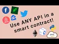 Put ANY API onto a smart contract Chainlink External Adapter Tutorial AWS Python