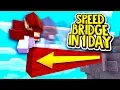 How to Speed Bridge in Minecraft Bedwars