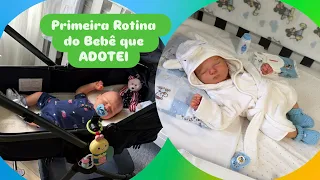 PRIMEIRA ROTINA DO BEBÊ REBORN HEITOR
