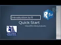 quick start part of the Rfun Introduction to R series