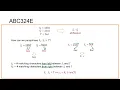 Solution to ABC324 D F AtCoder Beginner Contest