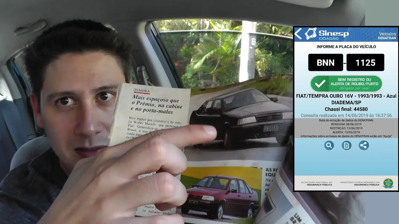Por onde anda o Tempra do meu pai? // Caçador de Carros