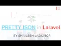 Pretty JSON in Laravel