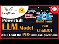 Chat with PDF using langchain without OpenAI Key