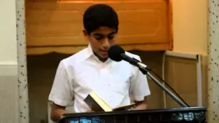 القارئ مطهر حسين جاسم - احتفال مولد النبي (ص) 1436هـ