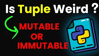 Is Tuple Data Type Weird In Python Python Concepts Under 2 Minutes