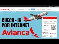 How to CHECK IN on AVIANCA Direct and Connecting Flights step by step
