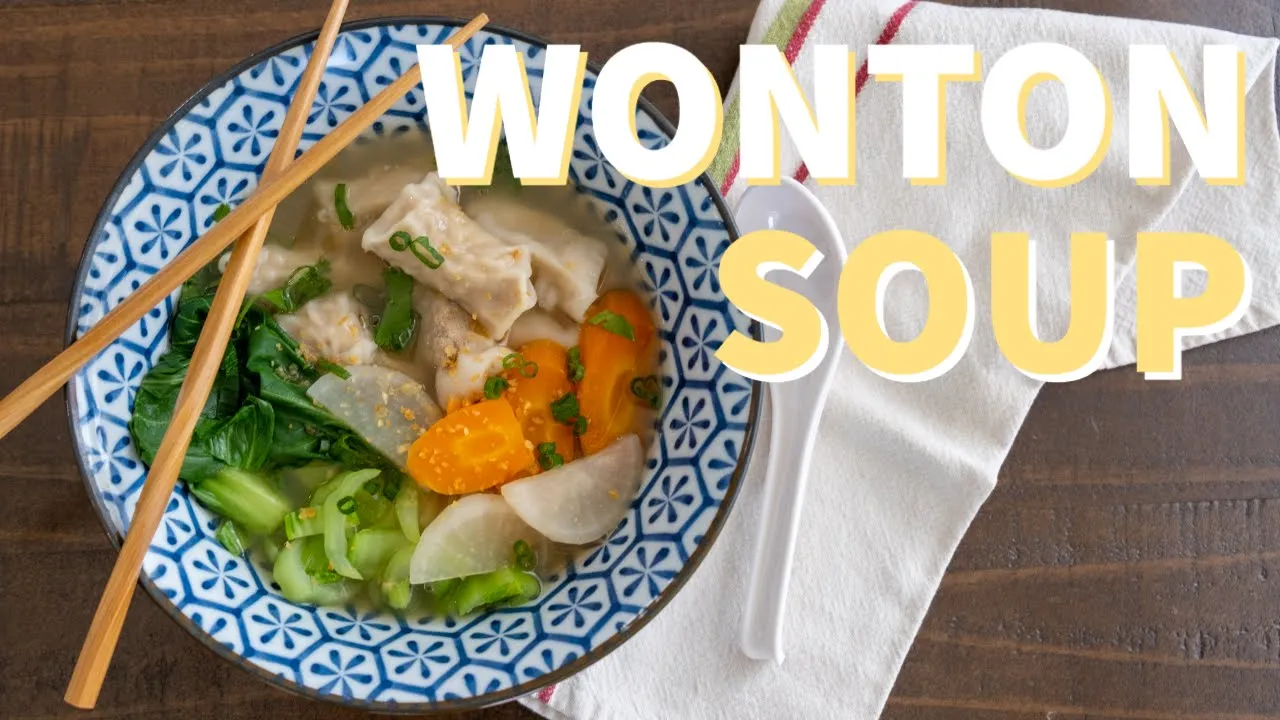 Best Wonton Soup for Easy Recipe    Episode 279