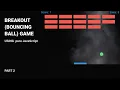 Breakout Bouncing Ball Game Pure JavaScript PART 2
