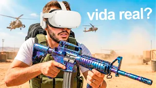 Jugué CALL OF DUTY en REALIDAD VIRTUAL