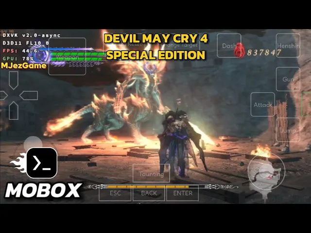 Mobox - Gameplay Devil May Cry 4: Special Edition - Windows